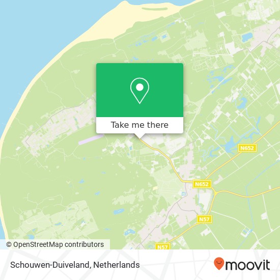 Schouwen-Duiveland kaart