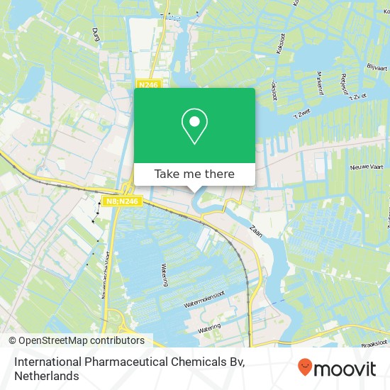 International Pharmaceutical Chemicals Bv kaart