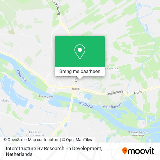 Interstructure Bv Research En Development kaart