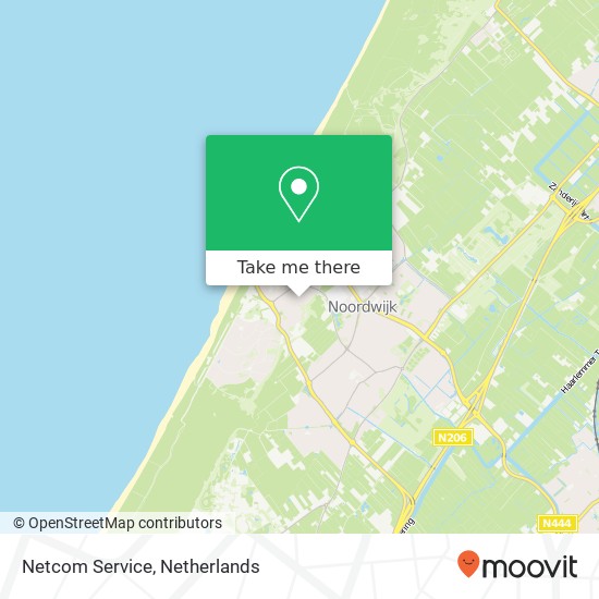 Netcom Service kaart