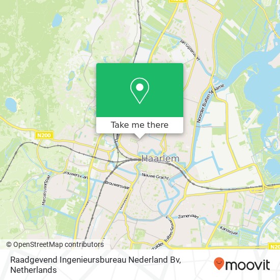 Raadgevend Ingenieursbureau Nederland Bv kaart