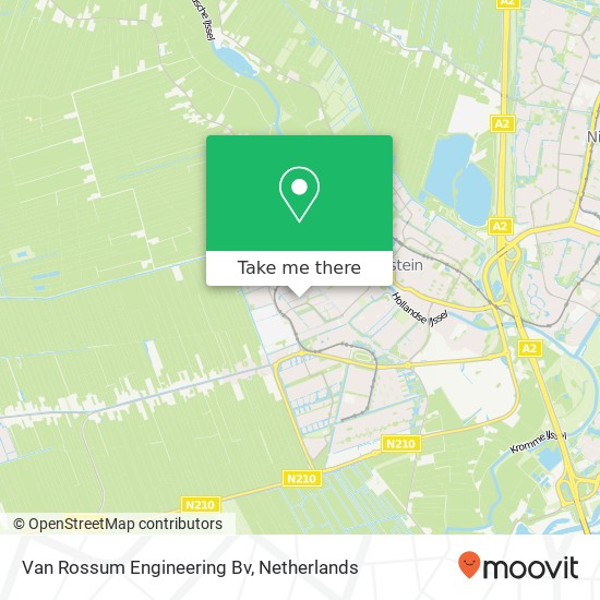 Van Rossum Engineering Bv kaart