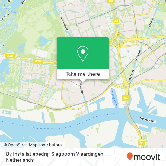 Bv Installatiebedrijf Slagboom Vlaardingen kaart