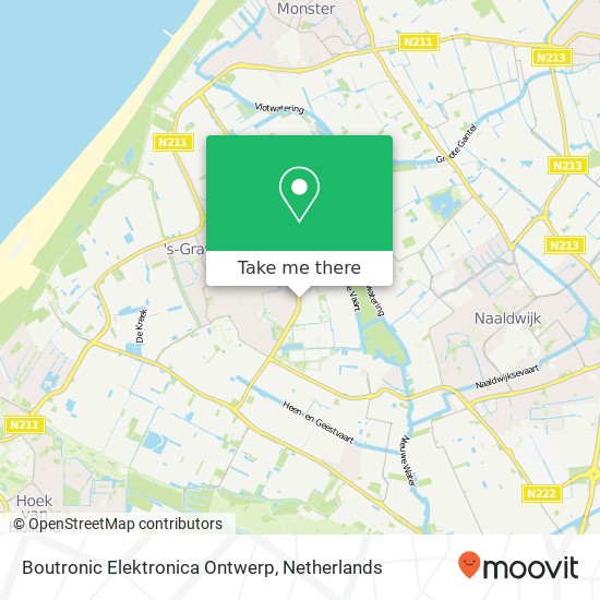 Boutronic Elektronica Ontwerp kaart