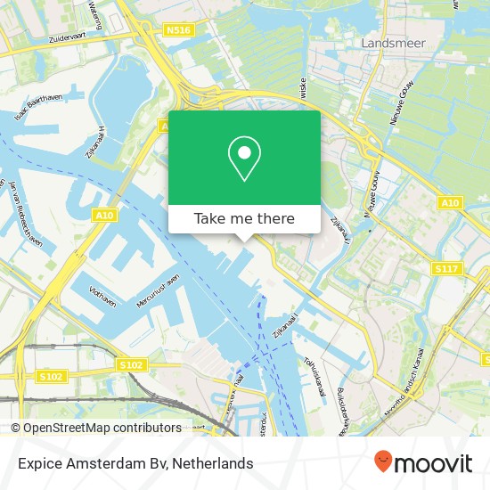 Expice Amsterdam Bv kaart