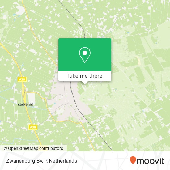 Zwanenburg Bv, P kaart