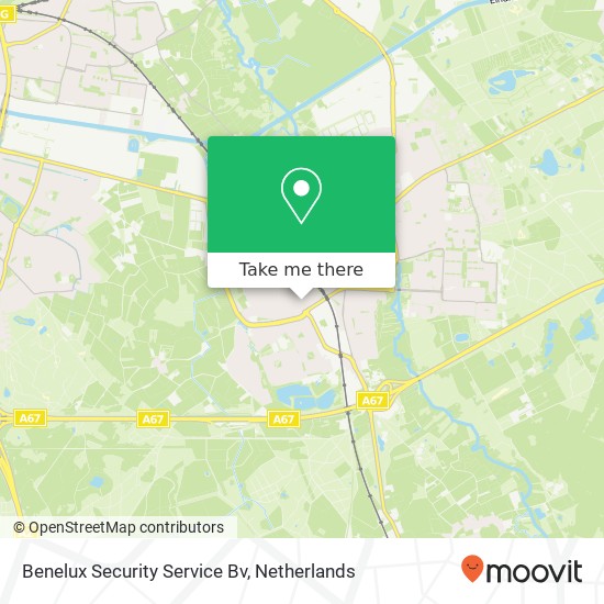 Benelux Security Service Bv kaart