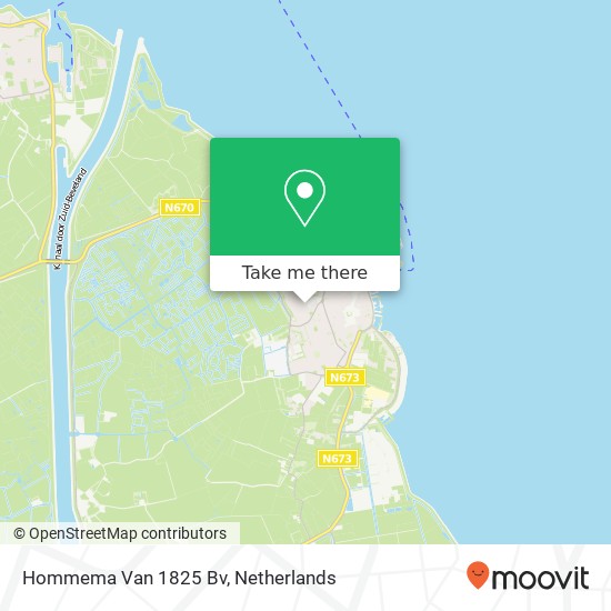 Hommema Van 1825 Bv kaart