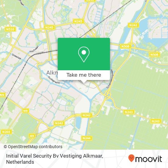 Initial Varel Security Bv Vestiging Alkmaar kaart