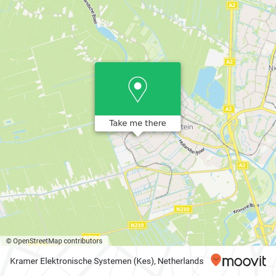 Kramer Elektronische Systemen (Kes) kaart