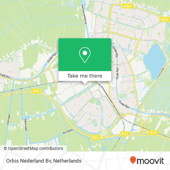 Orbis Nederland Bv kaart
