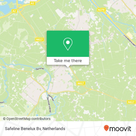 Safeline Benelux Bv kaart