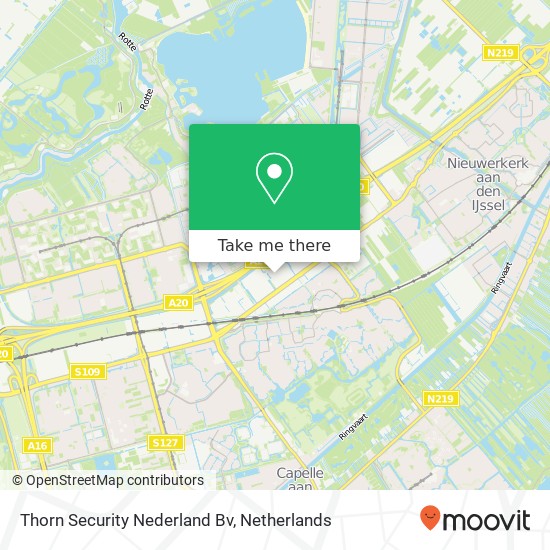 Thorn Security Nederland Bv kaart