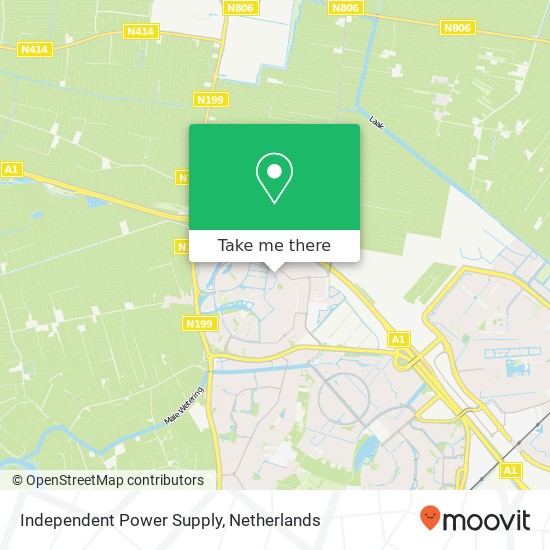 Independent Power Supply kaart