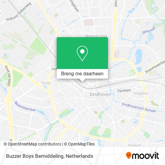 Buzzer Boys Bemiddeling kaart