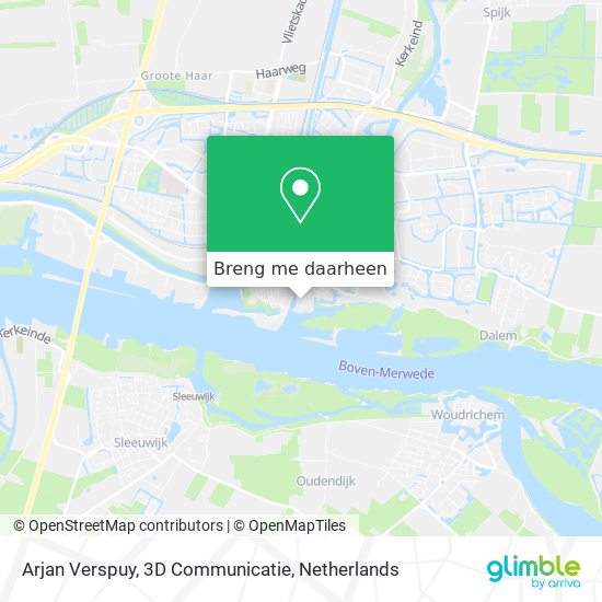 Arjan Verspuy, 3D Communicatie kaart