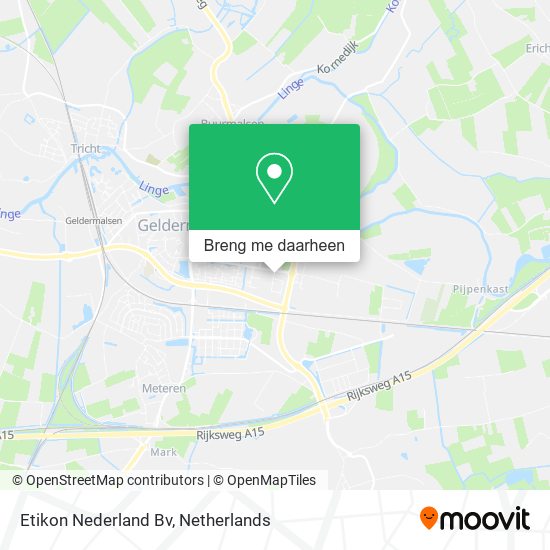 Etikon Nederland Bv kaart