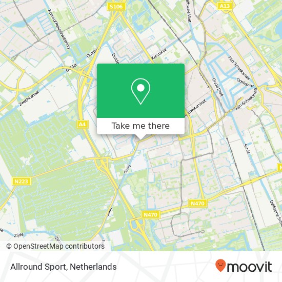 Allround Sport kaart