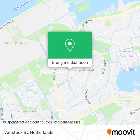 Amstock Bv kaart