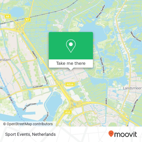 Sport Events kaart