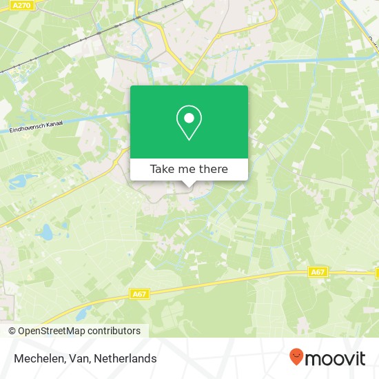 Mechelen, Van kaart