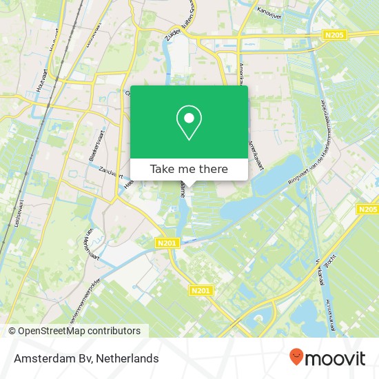 Amsterdam Bv kaart