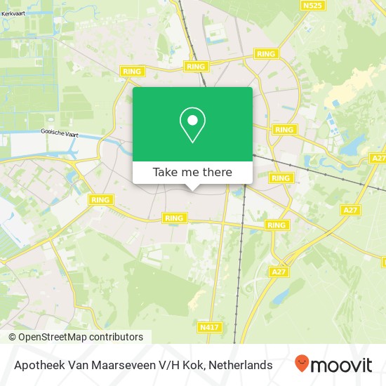 Apotheek Van Maarseveen V / H Kok kaart