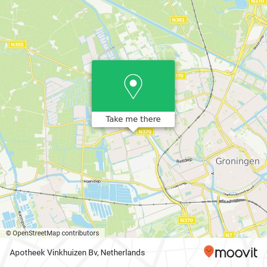 Apotheek Vinkhuizen Bv kaart