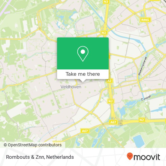 Rombouts & Znn kaart