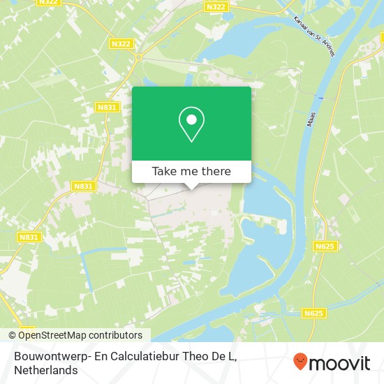 Bouwontwerp- En Calculatiebur Theo De L kaart