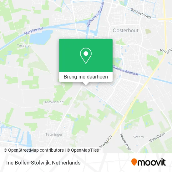 Ine Bollen-Stolwijk kaart