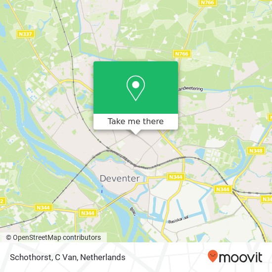 Schothorst, C Van kaart