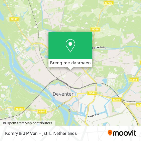 Komry & J P Van Hijst, L kaart