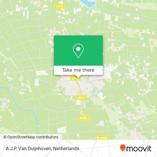 A.J.P. Van Duijnhoven kaart