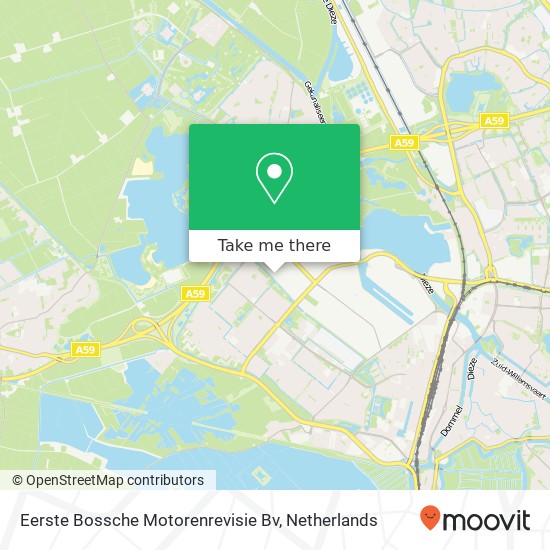 Eerste Bossche Motorenrevisie Bv kaart