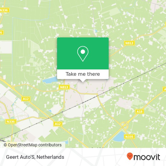 Geert Auto'S kaart