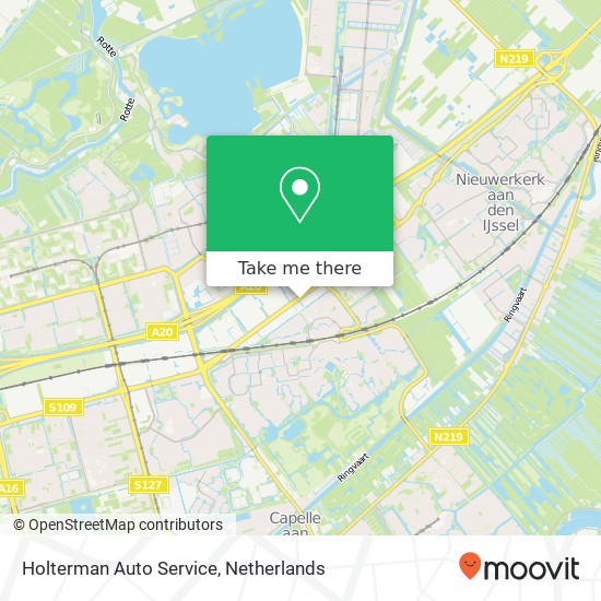 Holterman Auto Service kaart