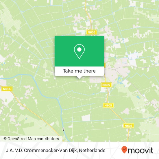 J.A. V.D. Crommenacker-Van Dijk kaart