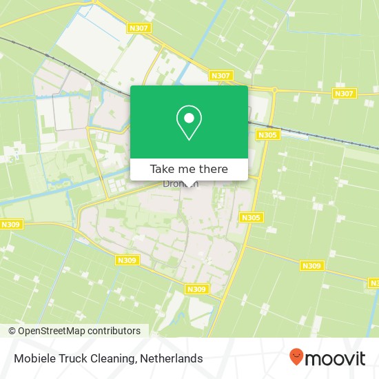 Mobiele Truck Cleaning kaart