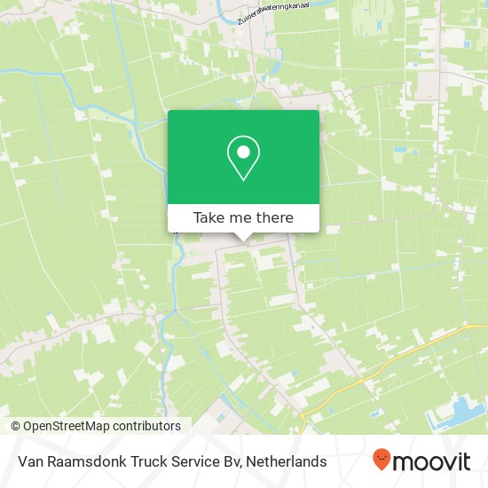 Van Raamsdonk Truck Service Bv kaart