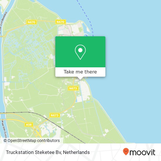 Truckstation Steketee Bv kaart