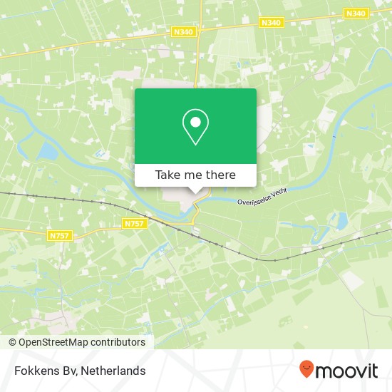 Fokkens Bv kaart