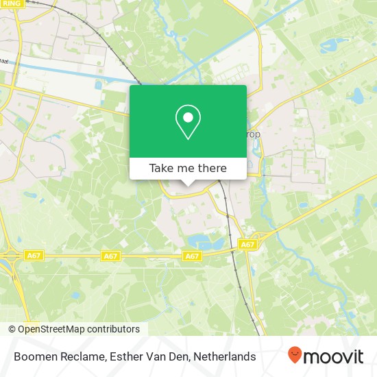 Boomen Reclame, Esther Van Den kaart