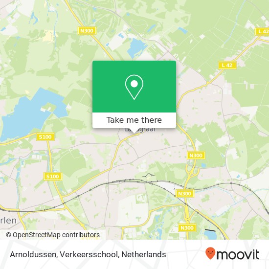 Arnoldussen, Verkeersschool kaart