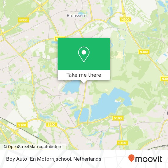 Boy Auto- En Motorrijschool kaart