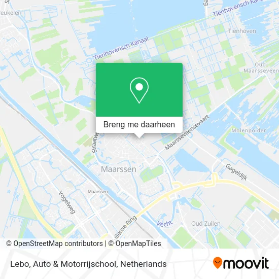 Lebo, Auto & Motorrijschool kaart