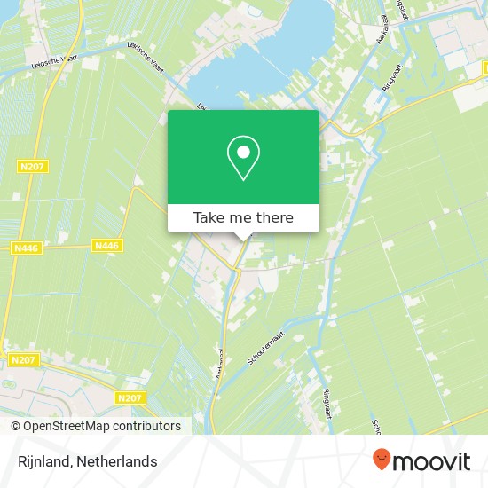 Rijnland kaart