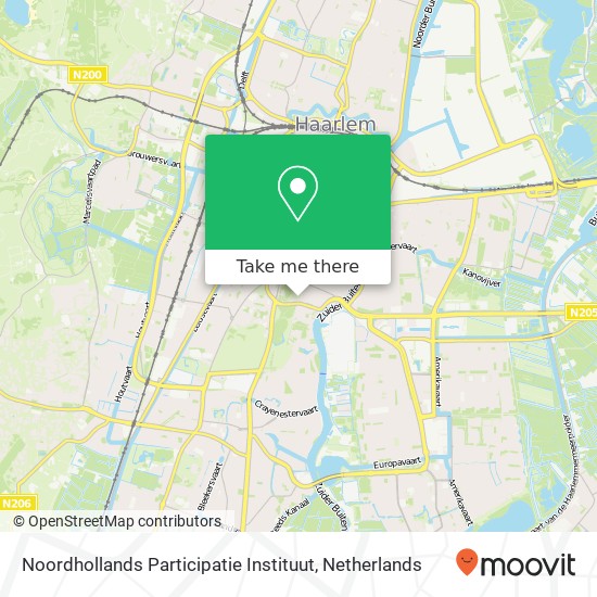 Noordhollands Participatie Instituut kaart