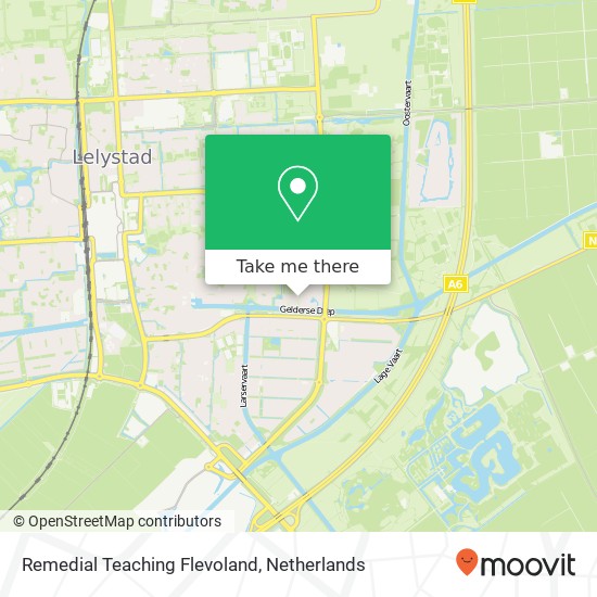 Remedial Teaching Flevoland kaart