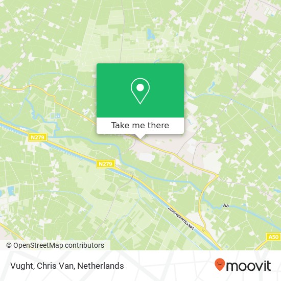 Vught, Chris Van kaart